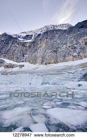 Mount Edith Cavell; Alberta, Canada View Large Photo Image Stock Photo - Mount Edith Cavell; Alberta, Canada. Fotosearch