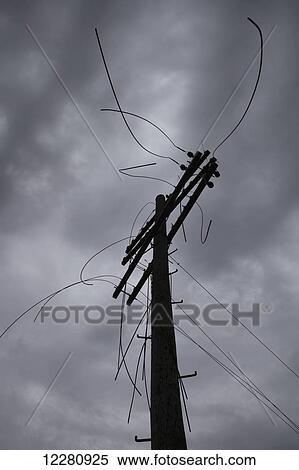 Severed telegraph line; Ingersoll, Ontario, Canada View Large Photo Image Stock Photography - Severed telegraph line; Ingersoll, Ontario, Canada. Fotosearch