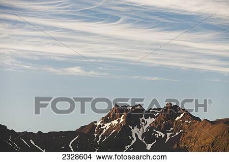 Picture - South Walrus Peak Near Cold Bay Between Morzhovoi Bay And Cold Bay On The Alaska Peninsula; Southwest Alaska, United States Of America. Fotosearch