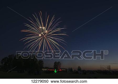 The end of day fireworks display celebrating Pitt Meadows Day; Pitt Meadows, British Columbia, Canada View Large Photo Image Stock Image - The end of day fireworks display celebrating Pitt Meadows Day; Pitt Meadows, British Columbia, Canada. Fotosearch