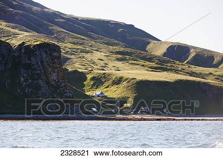 The Town Of False Pass On Unimak Island, The First Of The Aleutian Island Chain; False Pass Southwest Alaska, United States Of America View Large Photo Image Stock Image - The Town Of False Pass On Unimak Island, The First Of The Aleutian Island Chain; False Pass Southwest Alaska, United States Of America. Fotosearch