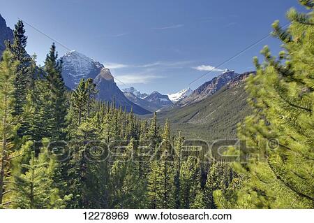 View of the Tonquin Valley from the road to Edith Cavell; Jasper, British Columbia, Canada View Large Photo Image Stock Photo - View of the Tonquin Valley from the road to Edith Cavell; Jasper, British Columbia, Canada. Fotosearch