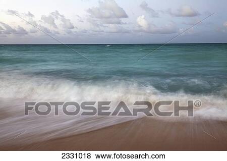 Waves Crashing Into The Shore; Cuba View Large Photo Image Stock Photo - Waves Crashing Into The Shore; Cuba. Fotosearch