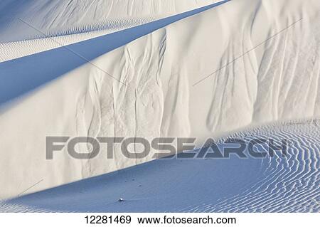 Stock Photo - White sand desert, Namakwaland National Park; South Africa. Fotosearch