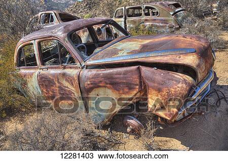 Abandoned cars; South Africa View Large Photo Image Stock Image - Abandoned cars; South Africa. Fotosearch