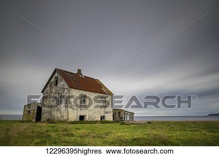 Stock Photograph - Abandoned house in rural Iceland; Iceland. Fotosearch