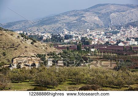 An ancient wall and landscape of Selcuk, near the ancient city of Ephesus; Ephesus, Turkey View Large Photo Image Stock Photograph - An ancient wall and landscape of Selcuk, near the ancient city of Ephesus; Ephesus, Turkey. Fotosearch