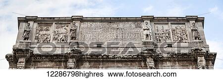 Arch of Constantine; Rome, Italy View Large Photo Image Stock Photograph - Arch of Constantine; Rome, Italy. Fotosearch
