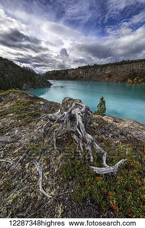 Stock Photograph - Atlin Lake; British Columbia, Canada. Fotosearch