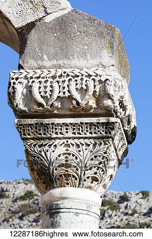 Stock Photograph - Basilica B ruins; Philippi, Greece. Fotosearch