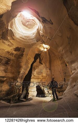 Stock Photograph - Bell Caves at Beit Guvrin; Israel. Fotosearch