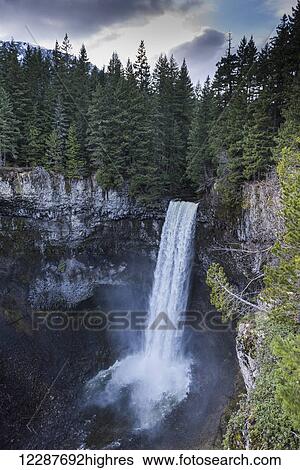 Brandywine Falls; Whistler, British Columbia, Canada View Large Photo Image Stock Photograph - Brandywine Falls; Whistler, British Columbia, Canada. Fotosearch