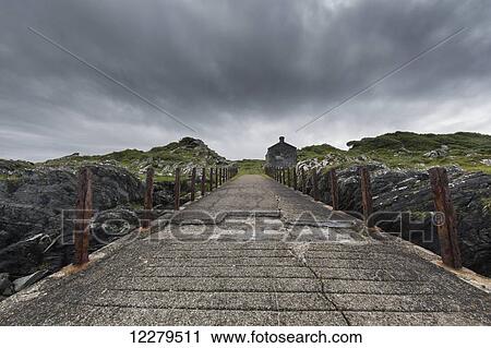 Broken, worn and weathered concrete path under storm clouds; Argyll and Bute, Scotland View Large Photo Image Stock Image - Broken, worn and weathered concrete path under storm clouds; Argyll and Bute, Scotland. Fotosearch