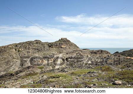 Cap de Creus; Gerone, Catalonia, Costa Brava, Spain View Large Photo Image Stock Photograph - Cap de Creus; Gerone, Catalonia, Costa Brava, Spain. Fotosearch
