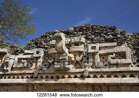 Chac Mask (Rain God), The Palace, Labna, Mayan Ruins; Yucatan, Mexico View Large Photo Image Stock Photo - Chac Mask (Rain God), The Palace, Labna, Mayan Ruins; Yucatan, Mexico. Fotosearch