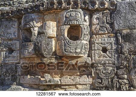 Chac Rian God, Chac Complex, Mayapan Mayan archaeological site; Yucatan, Mexico View Large Photo Image Stock Photo - Chac Rian God, Chac Complex, Mayapan Mayan archaeological site; Yucatan, Mexico. Fotosearch