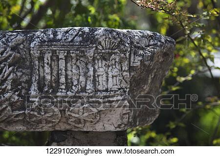 Close up detail of a chariot carved in stone; Capernaum, Israel View Large Photo Image Stock Photograph - Close up detail of a chariot carved in stone; Capernaum, Israel. Fotosearch