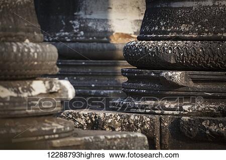 Close up detail of stone columns at the ruins of the Temple of Artemis; Sardis, Turkey View Large Photo Image Stock Photograph - Close up detail of stone columns at the ruins of the Temple of Artemis; Sardis, Turkey. Fotosearch