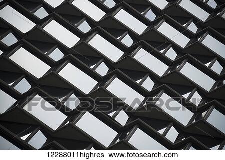 Close up of mirrored glass facade of skyscraper; Hong Kong, China View Large Photo Image Stock Photograph - Close up of mirrored glass facade of skyscraper; Hong Kong, China. Fotosearch
