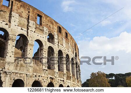 Stock Photograph - Colosseum; Rome, Italy. Fotosearch