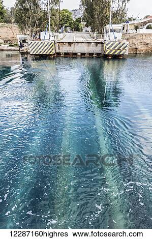 Corinth Canal; Corinth, Greece View Large Photo Image Stock Photograph - Corinth Canal; Corinth, Greece. Fotosearch