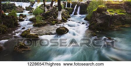 Stock Photograph - Cydnus River flowing through Tarsus; Tarsus, Turkey. Fotosearch