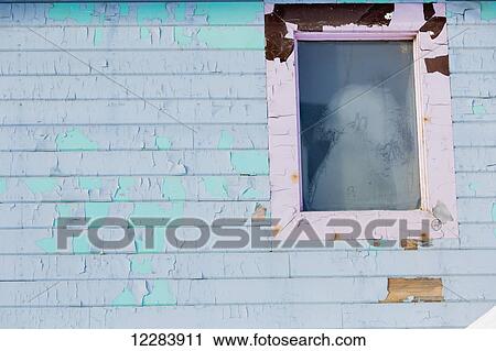 Detail view of exterior wall paint chipping, Barrow, North Slope, Arctic Alaska, USA, Winter View Large Photo Image Stock Image - Detail view of exterior wall paint chipping, Barrow, North Slope, Arctic Alaska, USA, Winter. Fotosearch