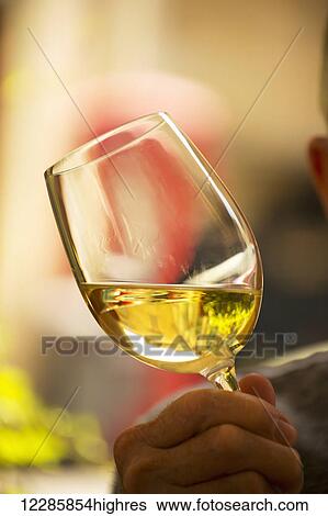 Stock Photograph - Drinking local wine; Valletta, Malta. Fotosearch