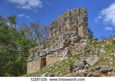 El Mirador, Sayil, Mayan Ruins; Yucatan, Mexico View Large Photo Image Stock Photography - El Mirador, Sayil, Mayan Ruins; Yucatan, Mexico. Fotosearch
