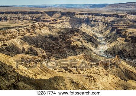 Fish River Canyon; Namibia View Large Photo Image Picture - Fish River Canyon; Namibia. Fotosearch