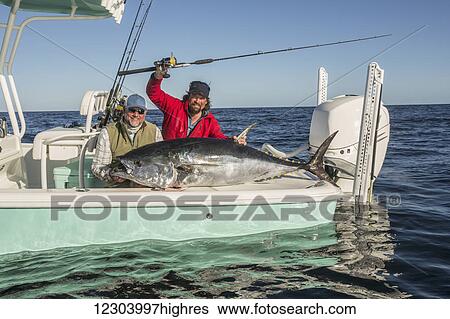Stock Photograph - Fishing for tuna off the coast of Cape Cod; Massachusetts, United States of America. Fotosearch