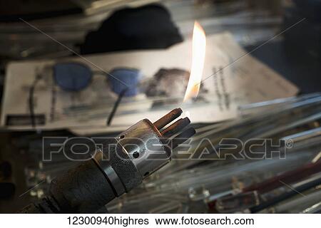 Flame from a torch; Sunderland, Tyne and Wear, England View Large Photo Image Stock Photograph - Flame from a torch; Sunderland, Tyne and Wear, England. Fotosearch