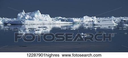 Floating ice on the Arctic Ocean; Spitsbergen, Svalbard, Norway View Large Photo Image Stock Photograph - Floating ice on the Arctic Ocean; Spitsbergen, Svalbard, Norway. Fotosearch