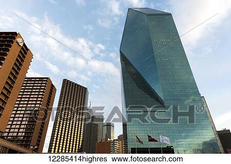 Fountain Place; Dallas, Texas, United States of America View Large Photo Image Stock Photograph - Fountain Place; Dallas, Texas, United States of America. Fotosearch