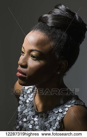 Glamorous portrait of a young woman; Toronto, Ontario, Canada View Large Photo Image Stock Photograph - Glamorous portrait of a young woman; Toronto, Ontario, Canada. Fotosearch