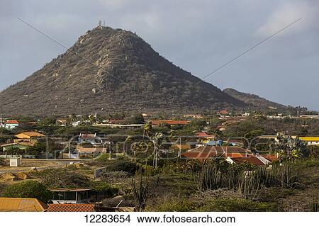 Hooiberg Hill, the highest point on the island; Aruba View Large Photo Image Picture - Hooiberg Hill, the highest point on the island; Aruba. Fotosearch