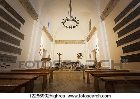 Interior of a church, Discalced Carmelite Order; Israel View Large Photo Image Stock Photograph - Interior of a church, Discalced Carmelite Order; Israel. Fotosearch