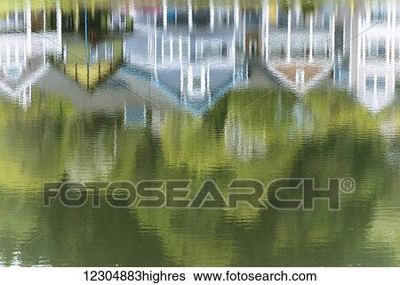 Mill Pond reflects extravagant colour; Astoria, Oregon, United States of America View Large Photo Image Stock Photograph - Mill Pond reflects extravagant colour; Astoria, Oregon, United States of America. Fotosearch