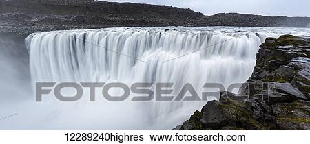 Mist from a waterfall in Northern Iceland; Dettifoss, Iceland View Large Photo Image Stock Photograph - Mist from a waterfall in Northern Iceland; Dettifoss, Iceland. Fotosearch
