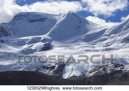 Mount Athabasca, Columbia Icefields; Alberta, Canada View Large Photo Image Stock Photograph - Mount Athabasca, Columbia Icefields; Alberta, Canada. Fotosearch