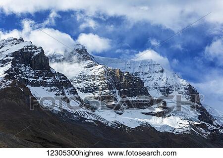 Mount Athabasca, Columbia Icefields; Alberta, Canada View Large Photo Image Stock Photograph - Mount Athabasca, Columbia Icefields; Alberta, Canada. Fotosearch