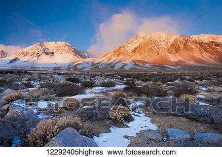 Stock Photograph - Mountain Sunrise. Fotosearch