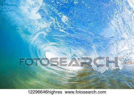 Stock Photograph - Ocean Wave. Fotosearch