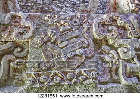 Painted stucco frieze, 55 feet long, inside Structure I, classic period, Balamku Mayan archaeological site, Peten Basin; Campeche, Mexico View Large Photo Image Stock Image - Painted stucco frieze, 55 feet long, inside Structure I, classic period, Balamku Mayan archaeological site, Peten Basin; Campeche, Mexico. Fotosearch