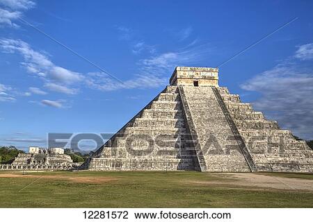 Pyramid of Kulkulcan, Chichen Itza; Yucatan, Mexico View Large Photo Image Stock Image - Pyramid of Kulkulcan, Chichen Itza; Yucatan, Mexico. Fotosearch