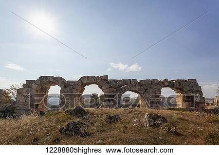 Ruins of ancient Laodicea, arches that were part of the gymnasium/bathhouse; Laodicea, Turkey View Large Photo Image Stock Photograph - Ruins of ancient Laodicea, arches that were part of the gymnasium/bathhouse; Laodicea, Turkey. Fotosearch