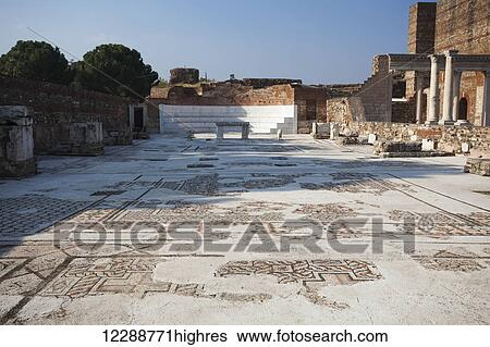 Ruins of the Synagogue of Sardis; Sardis, Turkey View Large Photo Image Stock Photograph - Ruins of the Synagogue of Sardis; Sardis, Turkey. Fotosearch