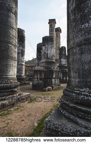 Ruins of the Temple of Artemis; Sardis, Turkey View Large Photo Image Stock Photograph - Ruins of the Temple of Artemis; Sardis, Turkey. Fotosearch