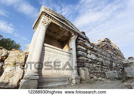 Saint John's Basilica; Ephesus, Turkey View Large Photo Image Stock Photograph - Saint John's Basilica; Ephesus, Turkey. Fotosearch
