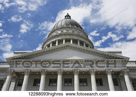 Stock Photograph - Salt Lake City Capitol building; Salt Lake City, Utah, United States of America. Fotosearch